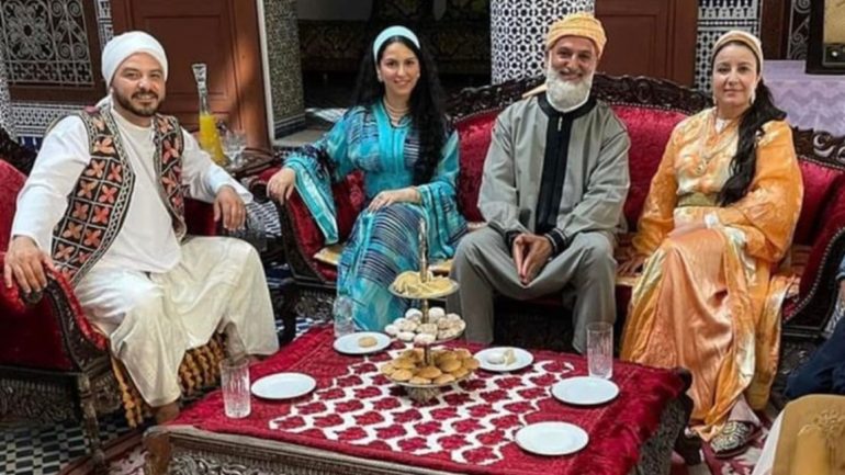 تصوير فيلم "خمسة وخمسين 55"