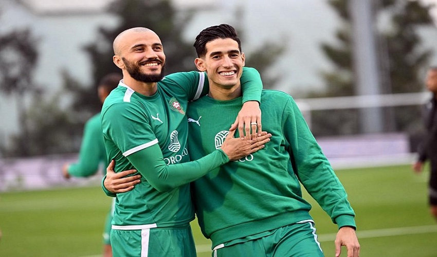 بالفيديو.. المنتخب الوطني في أول حصة تدريبية بالكت ديفوار
