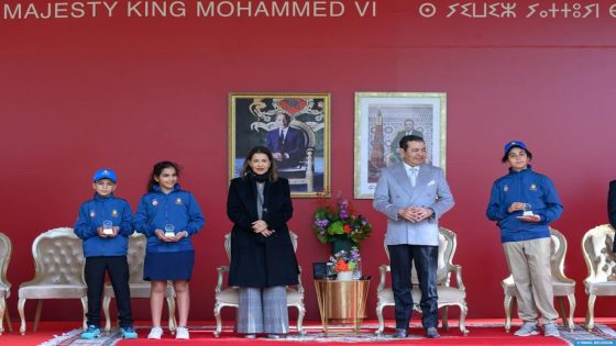جائزة الحسن الثاني-كأس للا مريم للغولف: صاحبا السمو الملكي الأمير مولاي رشيد والأميرة للا مريم يترأسان حفل تسليم الجوائز