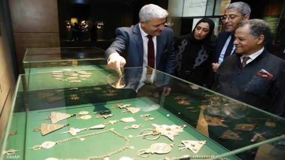 معرض الحلي الأمازيغية للقصر الملكي بفعاليات السنة الثقافية قطر المغرب 2024