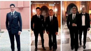 مشاهير الفن و رجال المال والأعمال في حفل زفاف ابنة عزيز أخنوش