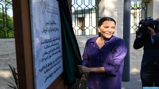 صاحبة السمو الملكي الأميرة للا حسناء تدشن المنتزه التاريخي لحبول في مكناس بعد تجديده