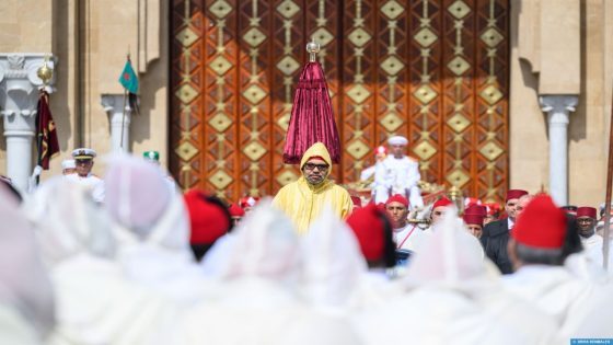 عيد العرش .. أمير المؤمنين جلالة الملك يترأس حفل الولاء بالقصر الملكي بتطوان