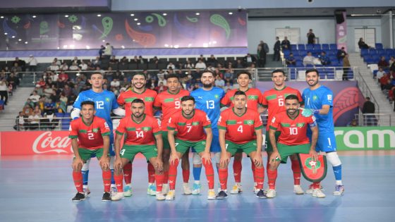 المنتخب الوطني لكرة القدم داخل القاعة يخرج من ربع نهائي كأس العالم