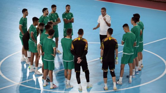 المنتخب الوطني لكرة القدم داخل القاعة يستعد للقاء البرتغال