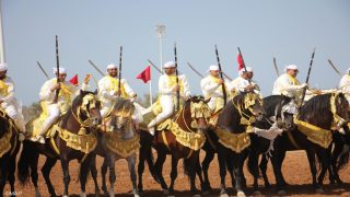 سربة المقدم عبد الغني بنخدة تتصدر ترتيب الجائزة الكبرى للملك محمد السادس للتبوريدة