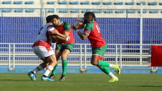 المنتخب المغربي يعبر لنهائي البطولة العربية للريكبي السباعي