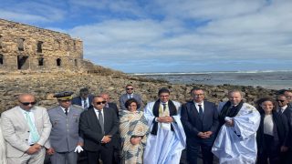 بنسعيد والفرنسية رشيدة ذاتي في زيارة للأقاليم الجنوبية للمملكة