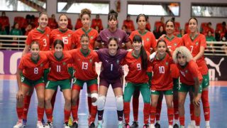 منافسات كأس أمم إفريقيا لكرة القدم داخل القاعة للسيدات بمجمع الأمير مولاي عبد الله