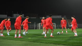 المنتخب الوطني.. آخر حصة تدريبية قبل لقاء النيجر
