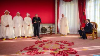 جلالة الملك يستقبل ثلاثة أعضاء جدد بالمجلس الأعلى للسلطة القضائية