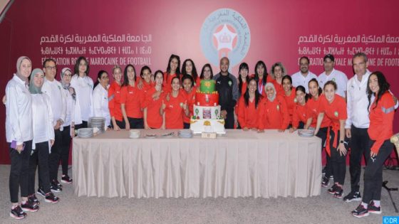 الجامعة الملكية المغربية لكرة القدم تحتفي بالمنتخب الوطني النسوي