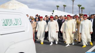 تشييع جثمان الراحل عبد الحق المريني بحضور صاحب السمو الملكي الأمير مولاي رشيد