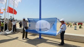 شاطئ الصويرة يرفع اللواء الأزرق للسنة الـ 21 ضمن برنامج شواطئ نظيفة