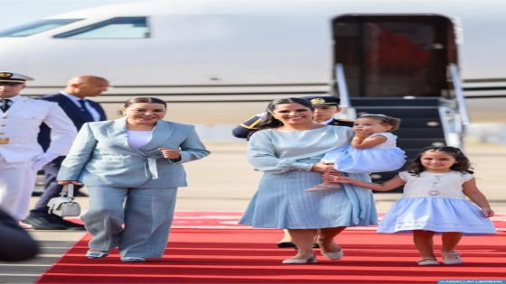 السيدة الأولى لجمهورية السلفادور السيدة غابرييلا رودريغيز دي بوكيلي تحل بالمغرب في زيارة عمل للمملكة