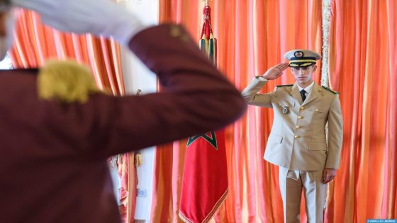 عيد العرش .. جلالة الملك يتلقى التهاني من أسرة القوات المسلحة الملكية