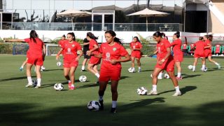 المنتخب الوطني النسوي يواصل استعداداته لمواجهة منتخب غانا