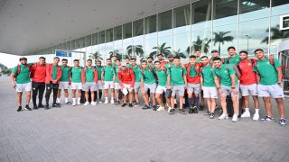 بعثة المنتخب الوطني للاعبين المحليين تغادر تنزانيا