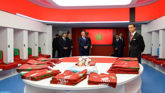 صاحب السمو الملكي ولي العهد الأمير مولاي الحسن يدشن ملعب الأمير مولاي عبد الله بالرباط بعد إعادة تشييده