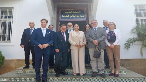 بعثة من النمسا وهنغاريا لتبادل الخبرات مع مديرية الوثائق الملكية