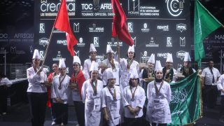 المغرب يفوز بكأس إفريقيا والشرق الأوسط للطاهيات في معرض كريماي 2025