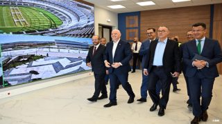 طنجة..رئيس الاتحاد الدولي لكرة القدم يزور الملعب الكبير