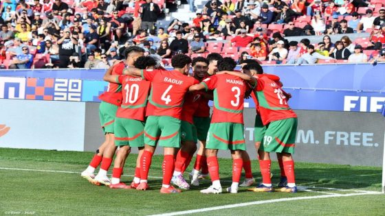 المنتخب المغربي يتفوق على نظيره الاسباني برسم مونديال الشيلي لكرة القدم لأقل من 20 سنة