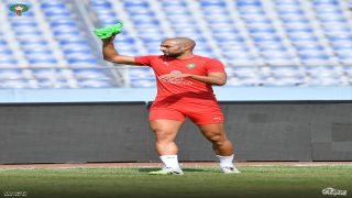 المنتخب الوطني يجري آخر حصة تدريبية قبل لقاء زامبيا