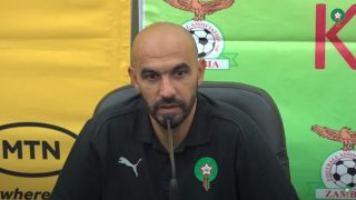 وليد الركراكي: نحترم جميع الخصوم والهدف أمام زامبيا هو الفوز