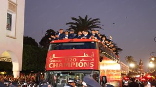 استقبال شعبي جماهيري بالرباط لأشبال الأطلس أبطال العالم لأقل من 20 سنة