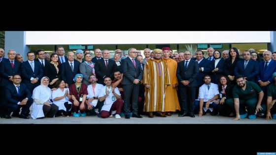 جلالة الملك يدشن المركب الاستشفائي الجامعي الدولي محمد السادس للرباط ويعطي تعليماته السامية لافتتاح المركز الاستشفائي الجامعي محمد السادس لأكادير