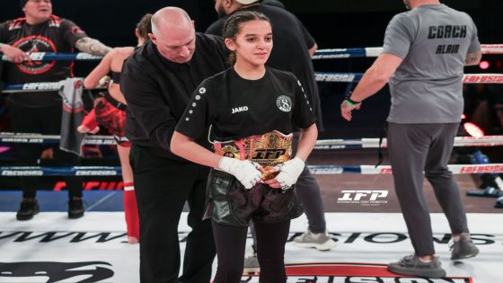 عنبر تسودالي.. موهبة مغربية تشق طريقها في رياضة الكيك بوكسينغ