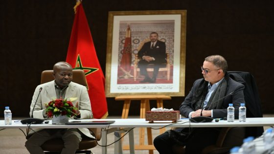 لقجع يجتمع مع رئيس اللجنة المنظمة للألعاب الأولمبية للشباب دكار 2026