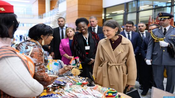 صاحبة السمو الملكي الأميرة للا مريم تترأس بالرباط حفل تدشين “البازار التضامني” الخيري للنادي الدبلوماسي