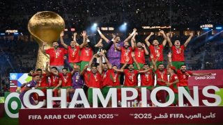 المنتخب المغربي يتوج بلقب كأس العرب لكرة القدم قطر 2025
